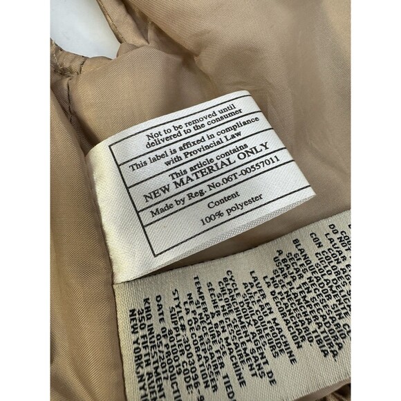 Calvin Klein Puffer Vest 18M Infant Toddler Metallic Gold Bronze Color - Picture 6 of 11